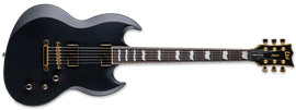 LTD Viper-1000 Vintage Black 6-String Electric Guitar 2024